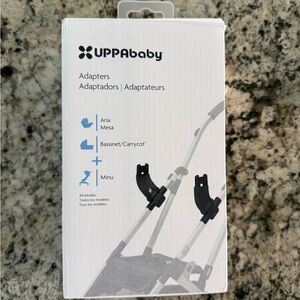 UPPAbaby Black Car Seat Adapters for Strollers